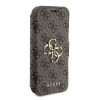 Coque portefeuille Guess 4G Big Metal Logo pour Apple iPhone 15 Pro - Marron 4