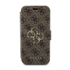 Coque portefeuille Guess 4G Big Metal Logo pour Apple iPhone 15 Pro Max - Marron 3