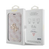 Coque portefeuille Guess 4G Big Metal Logo pour Apple iPhone 15 Pro Max - Rose 6