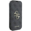 Coque portefeuille Guess 4G Big Metal Logo pour Apple iPhone 16 - Noir 4