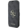 Coque portefeuille Guess 4G Big Metal Logo pour Apple iPhone 16 - Noir 5