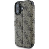 Coque portefeuille Guess 4G Big Metal Logo pour Apple iPhone 16 - Marron 3