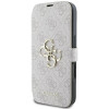 Coque portefeuille Guess 4G Big Metal Logo pour Apple iPhone 16 - Rose 5