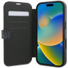 Coque portefeuille Guess 4G Big Metal Logo pour Apple iPhone 16 Plus - Noir 1