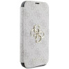 Coque portefeuille Guess 4G Big Metal Logo pour Apple iPhone 16 Plus - Rose 4
