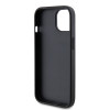 Coque arrière rigide Guess 4G Strass Metal Logo pour Apple iPhone 15 - Noir 4