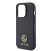 Coque arrière rigide Guess 4G Strass Metal Logo pour Apple iPhone 15 Pro - Noir 3
