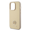 Coque arrière rigide Guess 4G Strass Metal Logo pour Apple iPhone 15 Pro - Or 3