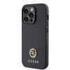 Coque arrière rigide Guess 4G Strass Metal Logo pour Apple iPhone 15 Pro Max - Noir 2