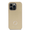 Coque arrière rigide Guess 4G Strass Metal Logo pour Apple iPhone 15 Pro Max - Or 1