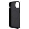 Coque arrière rigide Guess GCube Stripes avec MagSafe pour Apple iPhone 15 - Noir 4