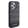 Coque arrière rigide Guess GCube Stripes avec MagSafe pour Apple iPhone 15 Pro - Noir 2