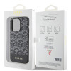 Coque arrière rigide Guess GCube Stripes avec MagSafe pour Apple iPhone 15 Pro Max - Noir 5