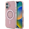Coque arrière Guess IML Rhinestones avec MagSafe pour Apple iPhone 16 Plus - Rose 0