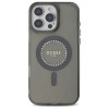 Coque arrière Guess IML Rhinestones avec MagSafe pour Apple iPhone 16 Pro - Noir 1