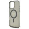 Coque arrière Guess IML Rhinestones avec MagSafe pour Apple iPhone 16 Pro Max - Noir 5