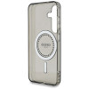 Coque arrière Guess IML Rhinestones avec MagSafe pour Samsung Galaxy S25 - Noir 4