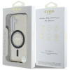 Coque arrière Guess IML Rhinestones avec MagSafe pour Samsung Galaxy S25 - Noir 6