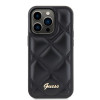 Coque arrière Guess Quilted Puffed Metal Logo pour Apple iPhone 15 Pro Max - Noir 1