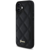 Coque arrière Guess Quilted Puffed Metal Logo pour Apple iPhone 16 Plus - Noir 4