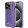Coque arrière Guess Sequin Script Metal pour Apple iPhone 15 Pro Max - Violet 0