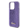 Coque arrière Guess Sequin Script Metal pour Apple iPhone 15 Pro - Violet 3