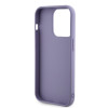 Coque arrière Guess Sequin Script Metal pour Apple iPhone 15 Pro - Violet 4