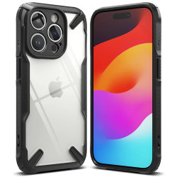 Coque arrière Ringke Fusion X pour Apple iPhone 15 Pro - Noir