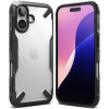 Coque arrière Ringke Fusion X pour Apple iPhone 16 Plus - Noir 0