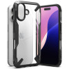 Coque arrière Ringke Fusion X pour Apple iPhone 16 Plus - Noir 3