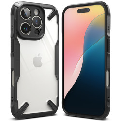 Coque arrière Ringke Fusion X pour Apple iPhone 16 Pro Max - Noir