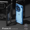 Coque arrière Ringke Fusion X pour OnePlus 12R - Bleu 3