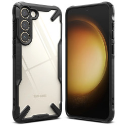 Coque arrière Ringke Fusion X pour Samsung Galaxy S23 - Noir
