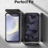 Coque arrière Ringke Fusion X pour Samsung Galaxy S24 - Noir 1