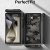 Coque arrière Ringke Fusion X pour Samsung Galaxy S24 Ultra - Noir 1