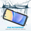 Coque étanche Shellbox Waterproof IP68 pour Samsung Galaxy A15 4G/5G - Noir 1