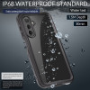 Coque étanche Shellbox Waterproof IP68 pour Samsung Galaxy A16 - Noir 1