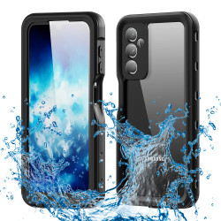Coque étanche Shellbox Waterproof IP68 pour Samsung Galaxy A25 - Noir