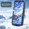 Coque étanche Shellbox Waterproof IP68 pour Samsung Galaxy A26 - Noir 5