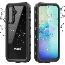 Coque étanche Shellbox Waterproof IP68 pour Samsung Galaxy A54 - Noir