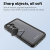 Coque étanche Shellbox Waterproof IP68 pour Samsung Galaxy A55 - Noir 5
