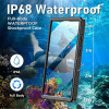 Coque étanche Shellbox Waterproof IP68 pour Samsung Galaxy S25 Ultra - Noir 1