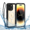Coque étanche Shellbox Waterproof IP68 avec MagSafe pour Apple iPhone 14 Pro - Noir 0