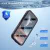 Coque étanche Shellbox Waterproof IP68 avec MagSafe pour Apple iPhone 16 - Noir 4