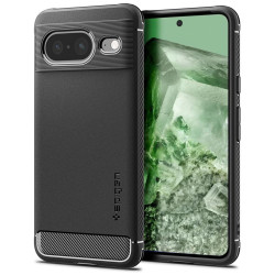 Coque arrière Spigen Rugged Armor pour Google Pixel 8 - Noir