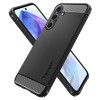Coque arrière Spigen Rugged Armor pour Samsung Galaxy A55 - Noir 2