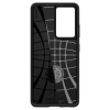 Coque arrière Spigen Rugged Armor pour Samsung Galaxy S21 Ultra - Noir 3