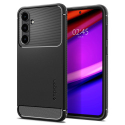 Coque arrière Spigen Rugged Armor pour Samsung Galaxy S23 FE - Noir