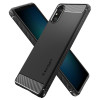 Coque arrière Spigen Rugged Armor pour Sony Xperia 5 V - Noir 5