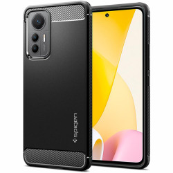 Coque arrière Spigen Rugged Armor pour Xiaomi 12 Lite - Noir